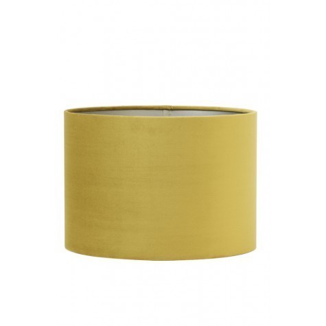 Light & Living Lampenschirm Zylinder 40-40-30 cm VELOURS dusty gold