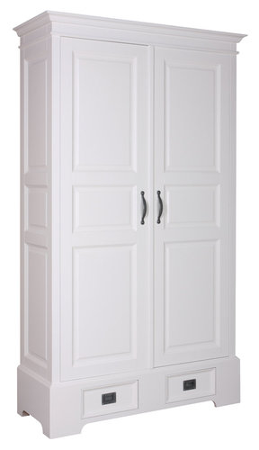 Schrank "Monique" 2 Türen 2 Schubladen ,190 x 110 x 45 cm