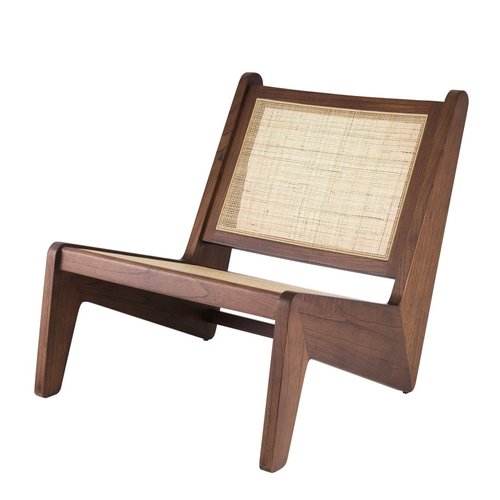 EICHHOLTZ Chair Aubin * Classic brown | rattan cane webbing