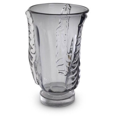 EICHHOLTZ Vase Sergio L * Hand blown glass | grey colour