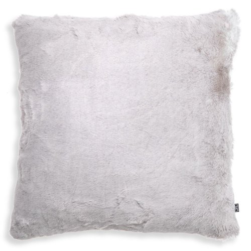 EICHHOLTZ Scatter cushion Alaska square * Light grey faux fur