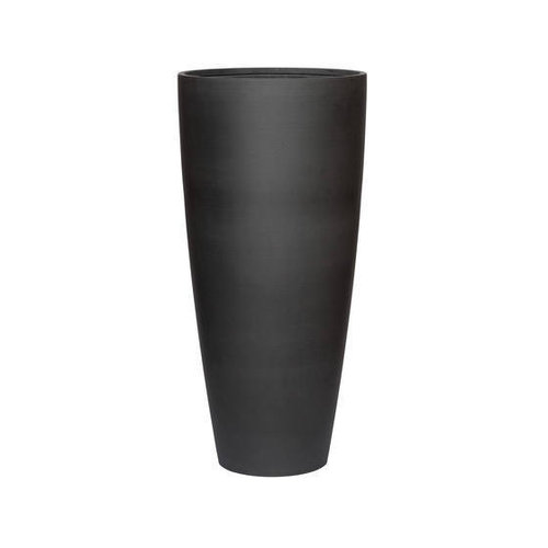 Pottery Pots Dax XL, Volcano Black 47x100 cm