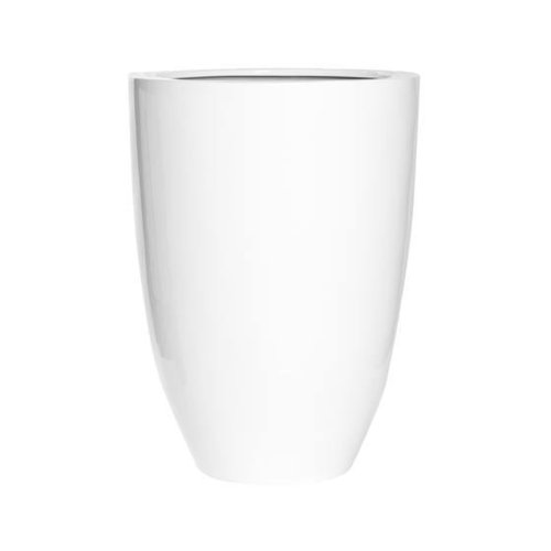 Pottery Pots Ben XL, Glossy White 52x72cm